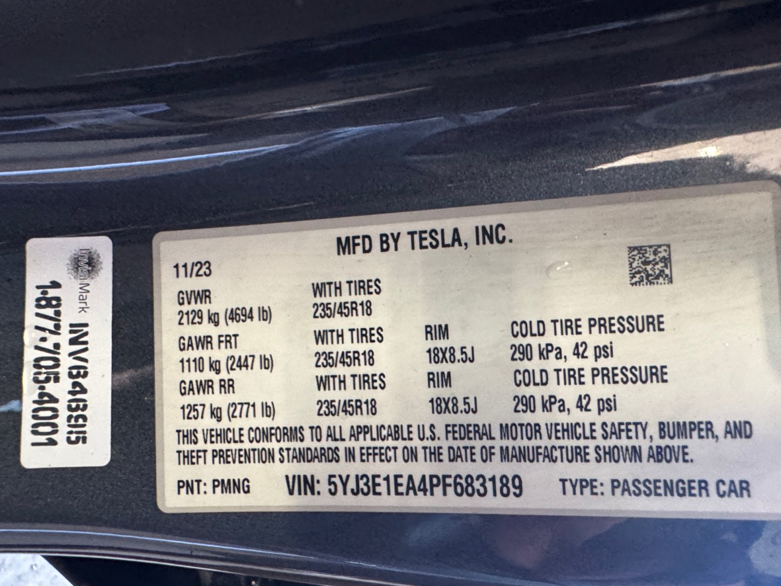 Used 2023 Tesla Model 3 Standard Range RWD image 16
