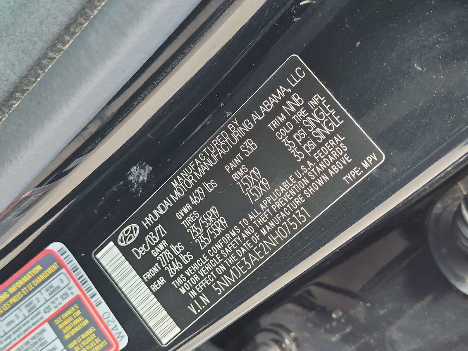 Certified 2022 Hyundai Tucson Limited w/ Cargo Package FWD image 35