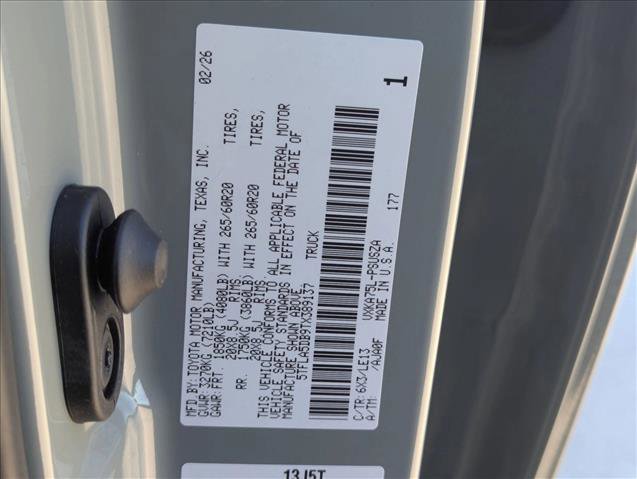 New 2026 Toyota Tundra SR5 image 16