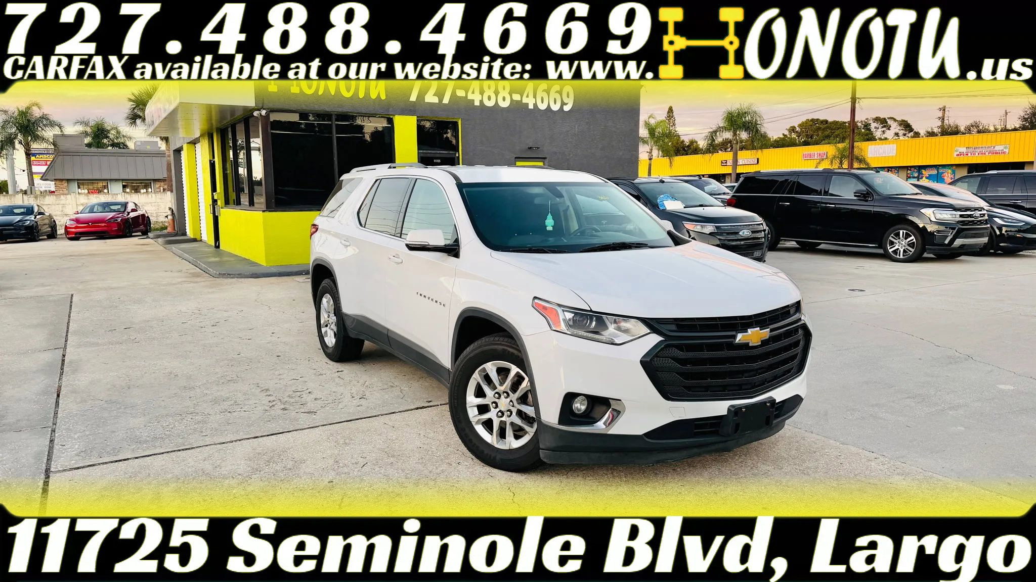 Used 2018 Chevrolet Traverse LT image 1