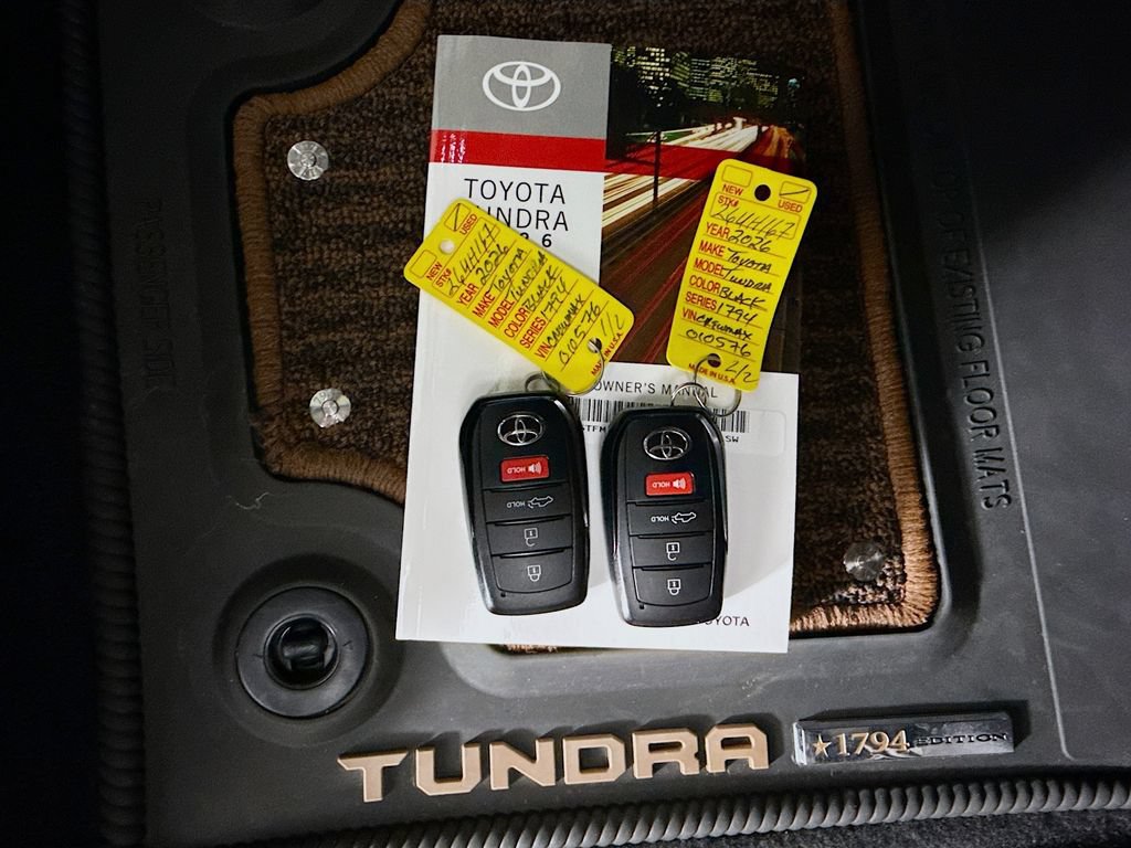 Certified 2026 Toyota Tundra 1794 Edition AWD/4WD image 39