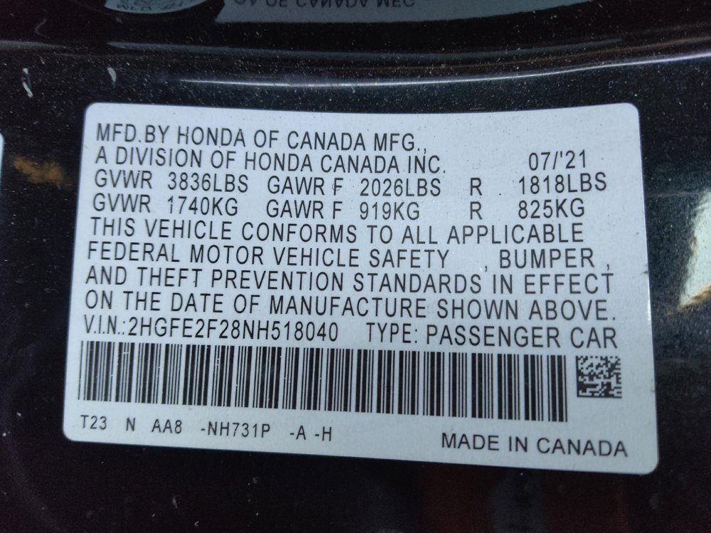 Used 2022 Honda Civic LX image 33