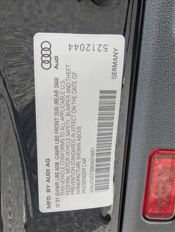 Used 2022 Audi A5 2.0T Premium Plus w/ Premium Plus AWD/4WD image 27
