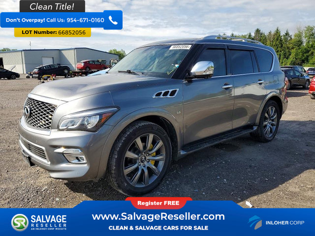 Used 2017 INFINITI QX80 Signature Edition