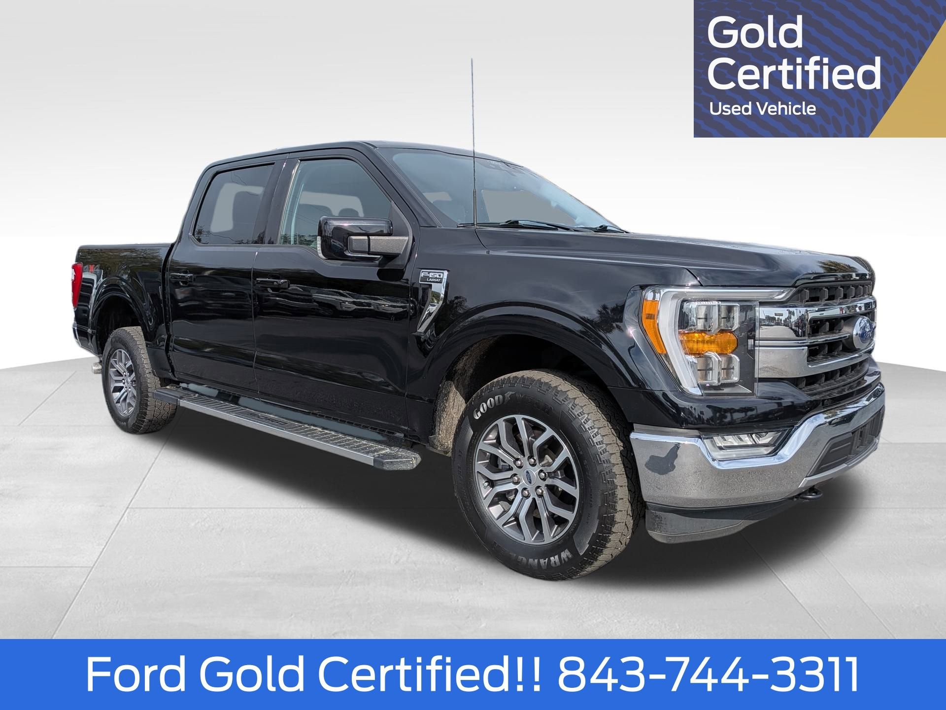 Certified 2022 Ford F150 Lariat w/ Equipment Group 501A Mid image 1