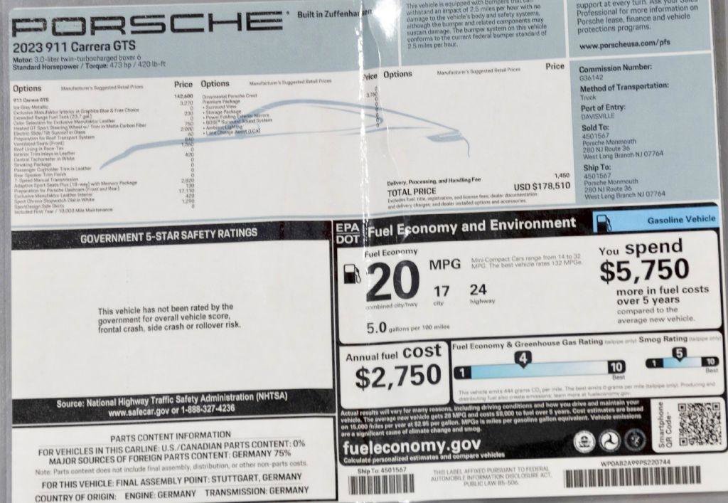 Used 2023 Porsche 911 Carrera GTS image 10