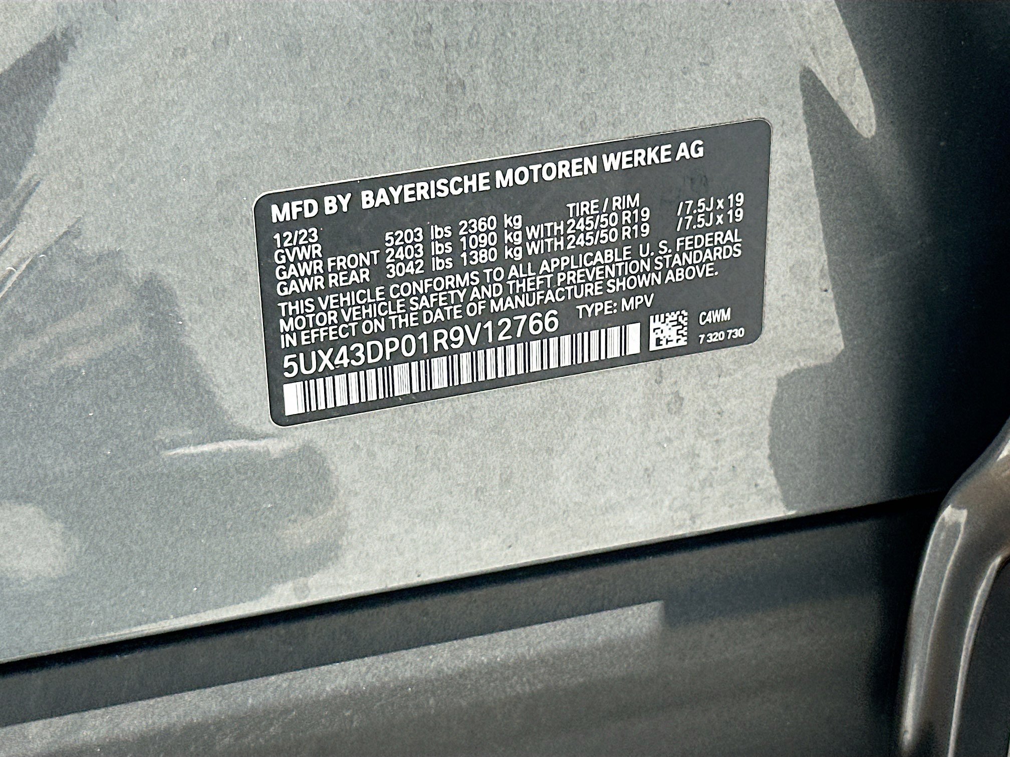 Used 2024 BMW X3 sDrive30i w/ Convenience Package RWD image 34
