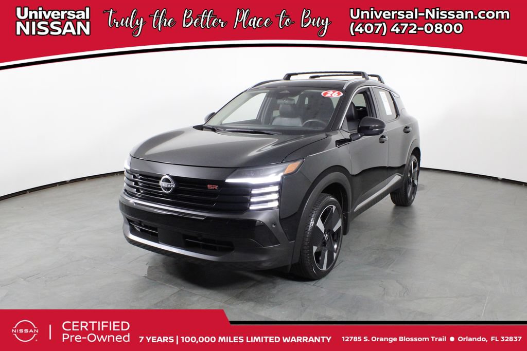 Certified 2026 Nissan Kicks SR