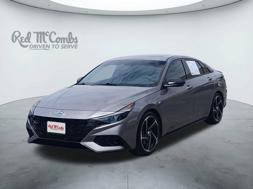 Used 2021 Hyundai Elantra N Line image 1