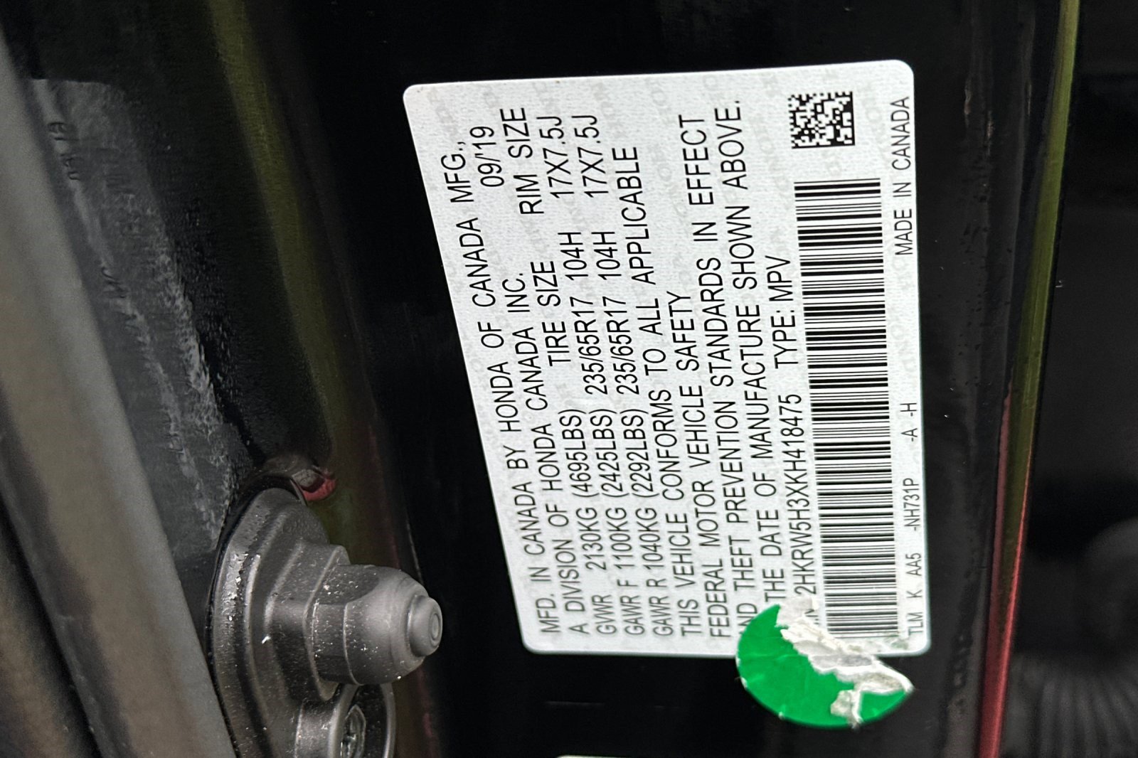 Used 2019 Honda CR-V LX image 40