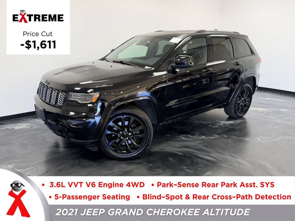 Used 2021 Jeep Grand Cherokee Altitude AWD/4WD video 1