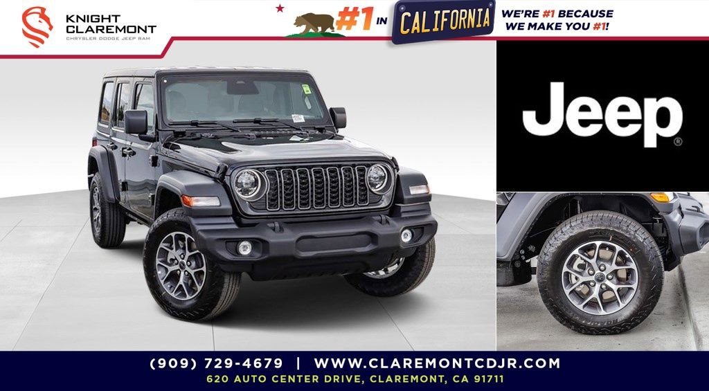 New 2026 Jeep Wrangler Unlimited Sport AWD/4WD 360° Tour