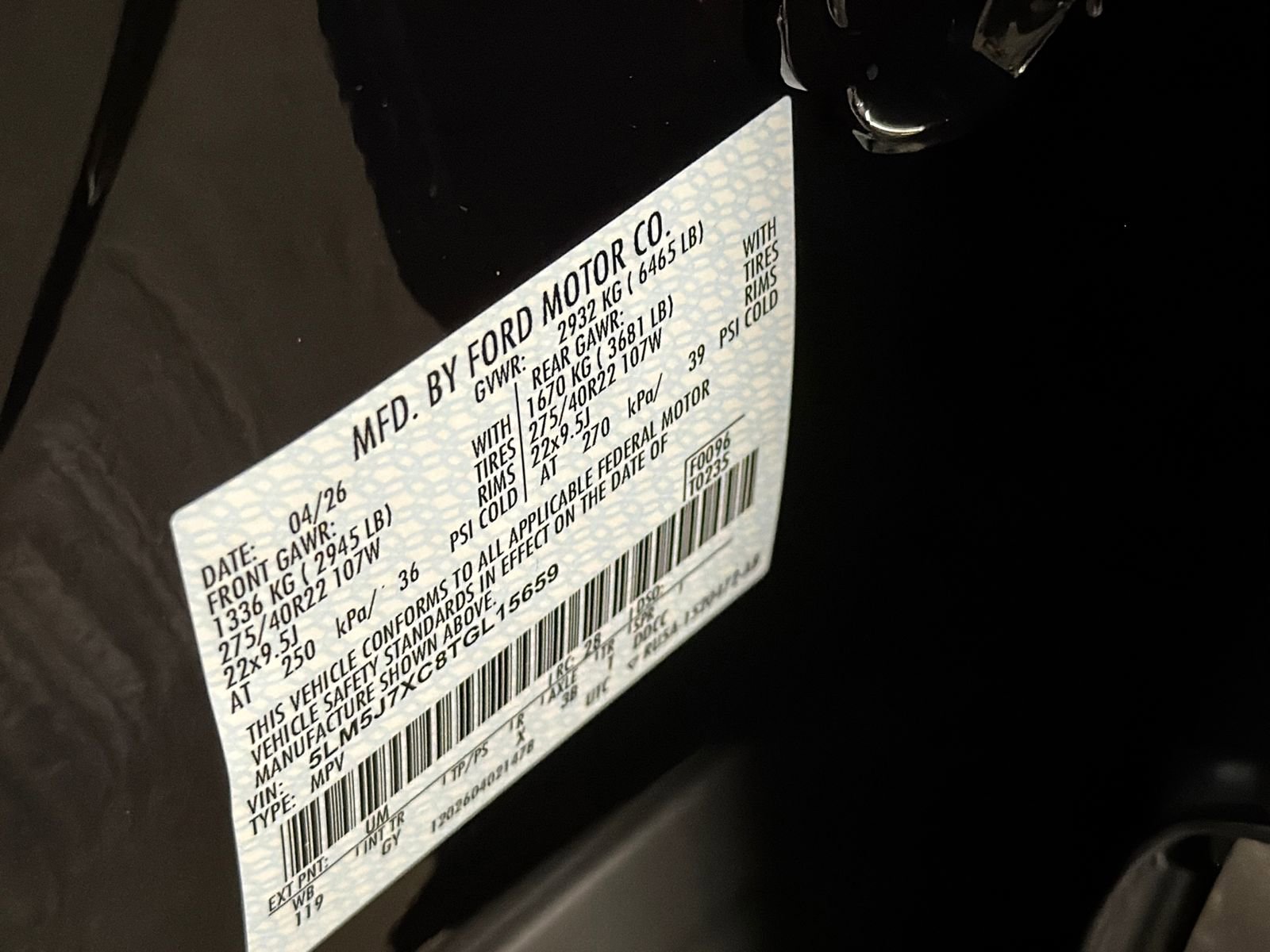 New 2026 Lincoln Aviator Reserve image 36