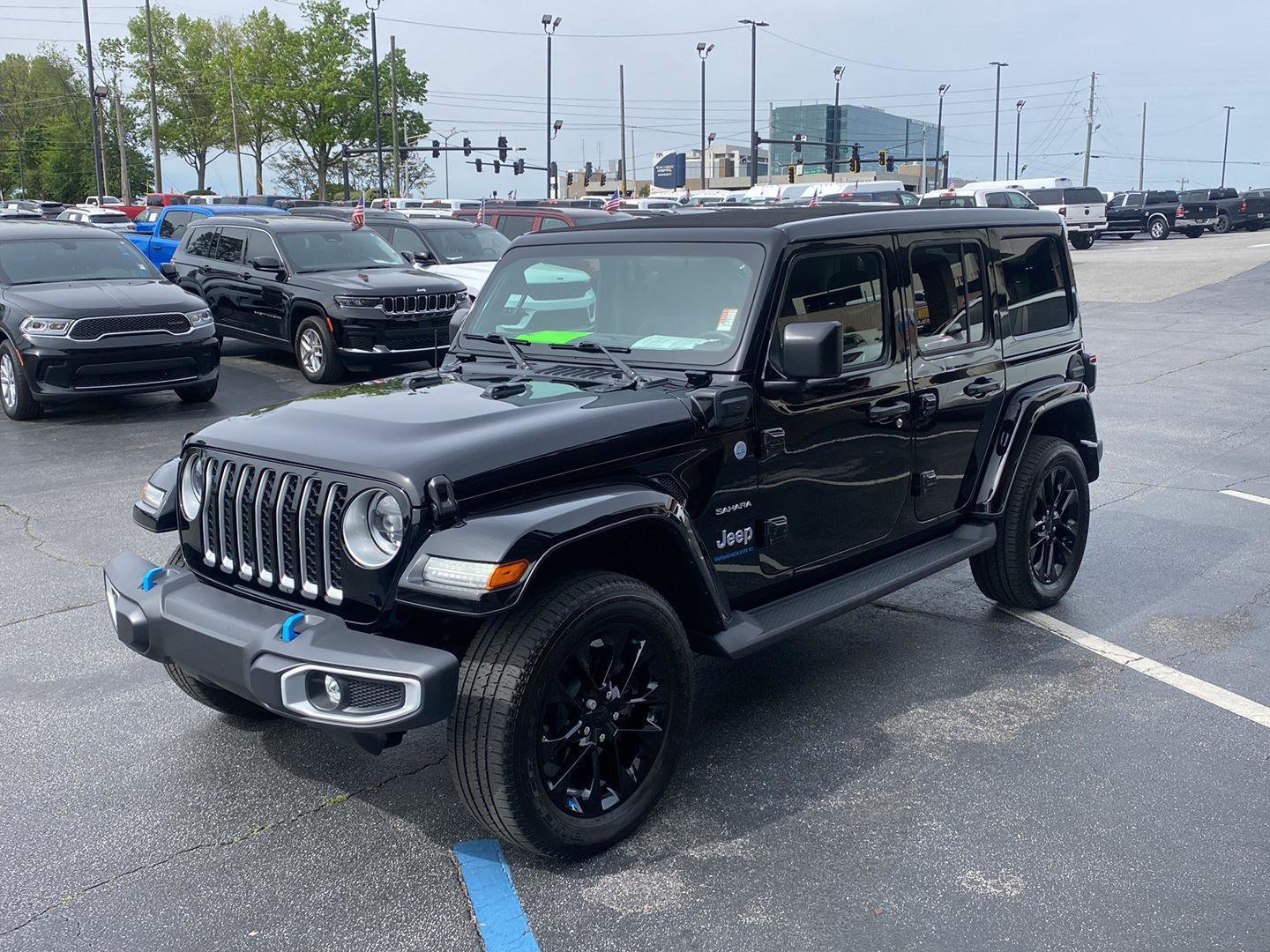 Certified 2023 Jeep Wrangler Sahara w/ Cold Weather Group image 1
