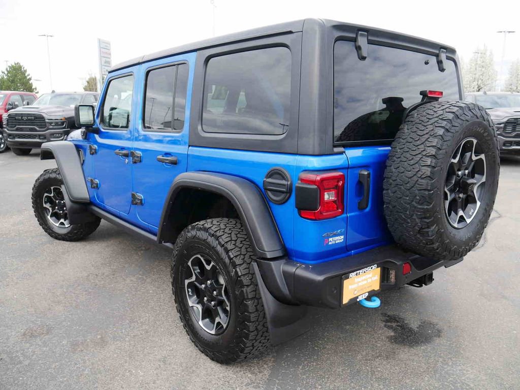 Certified 2021 Jeep Wrangler Unlimited Rubicon 4xe w/ Cold Weather Group image 21