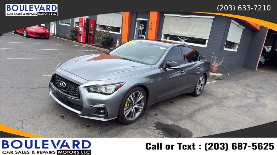 Used 2022 INFINITI Q50 Sensory w/ Cargo Package AWD/4WD image 3
