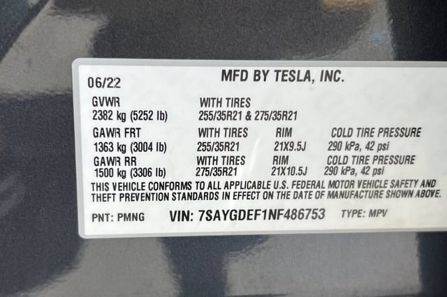 Used 2022 Tesla Model Y Performance AWD/4WD image 32