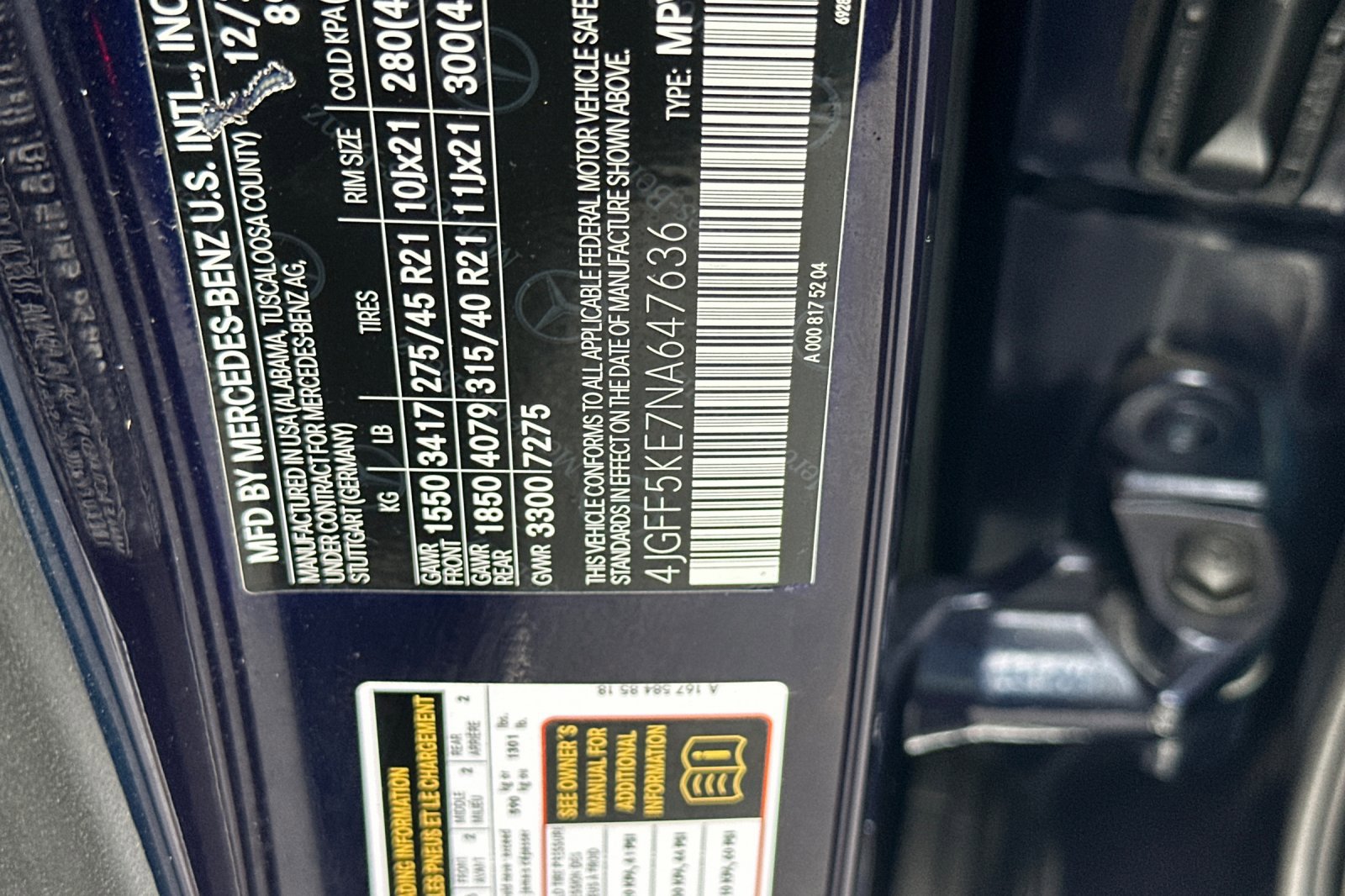 Used 2022 Mercedes-Benz GLS 450 4MATIC w/ AMG Line Exterior image 31