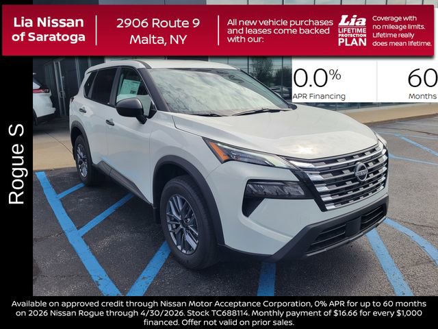 New 2026 Nissan Rogue S