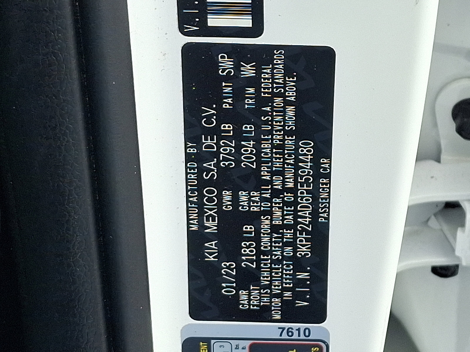 Certified 2023 Kia Forte LXS w/ LXS Technology Package image 27