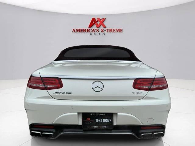 Used 2017 Mercedes-Benz S 63 AMG 4MATIC Cabriolet image 7