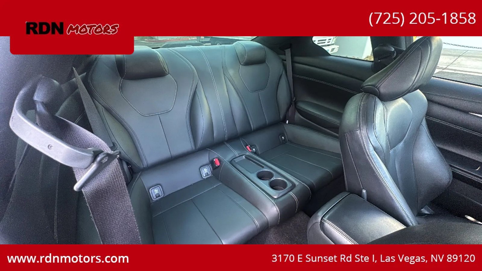 Used 2017 INFINITI Q60 2.0t w/ Moonroof Package RWD image 12