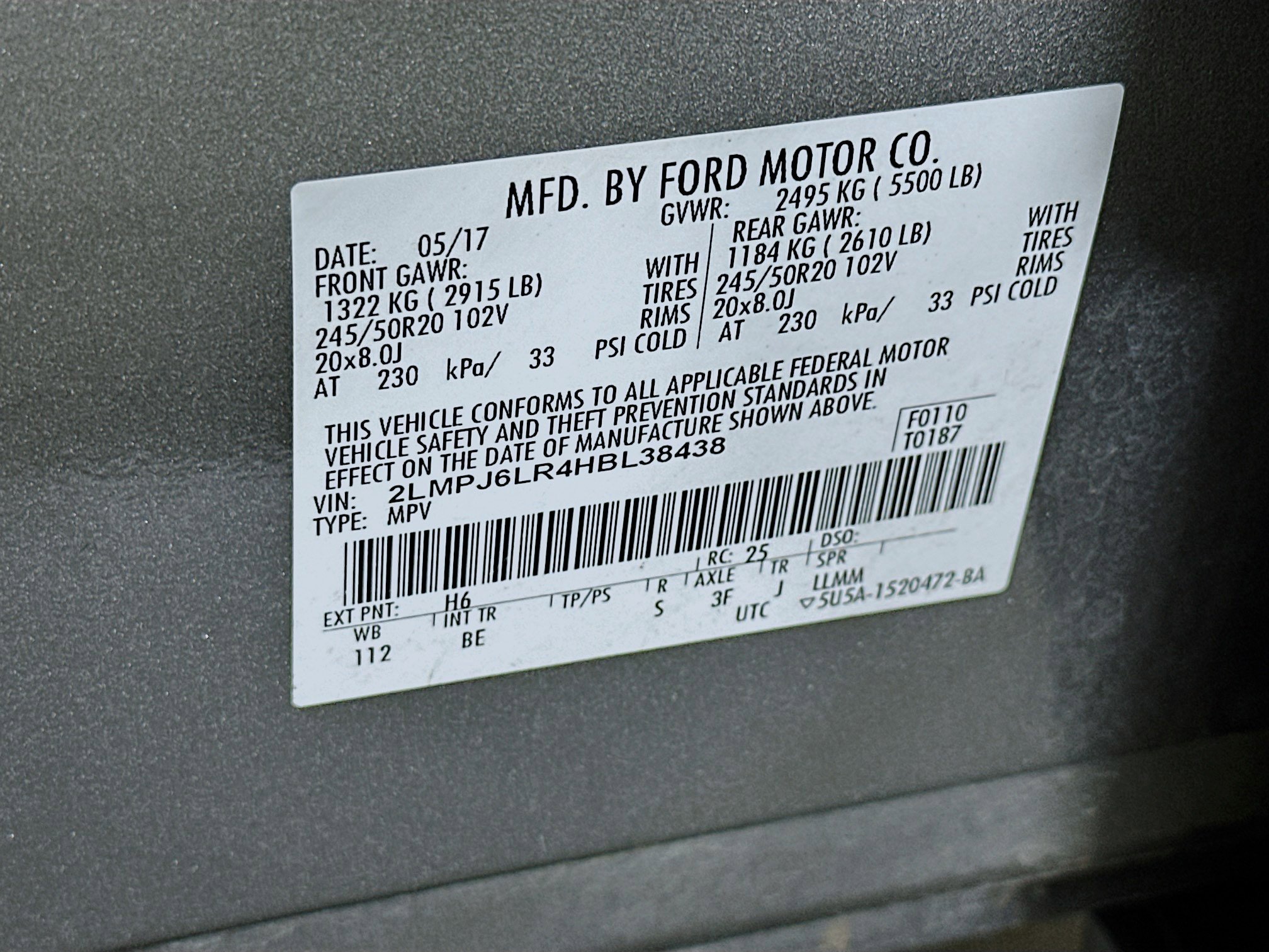 Used 2017 Lincoln MKX Reserve image 12