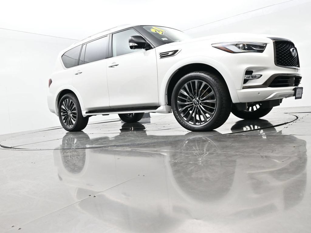 Used 2021 INFINITI QX80 Premium Select w/ Cargo Package AWD/4WD image 49