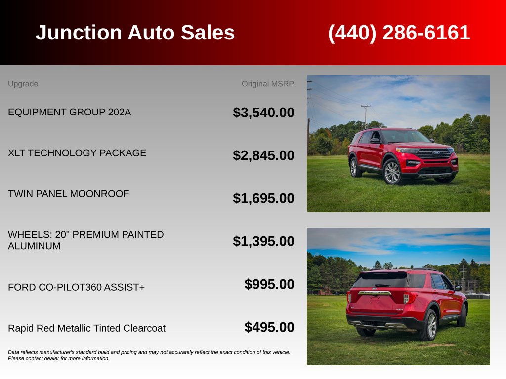 Used 2023 Ford Explorer XLT w/ Equipment Group 202A AWD/4WD image 5