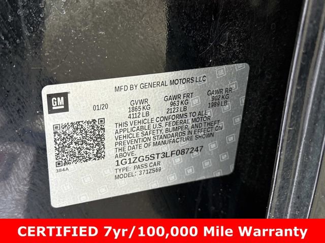 Used 2020 Chevrolet Malibu RS w/ LPO, Convenience Package 1 image 30