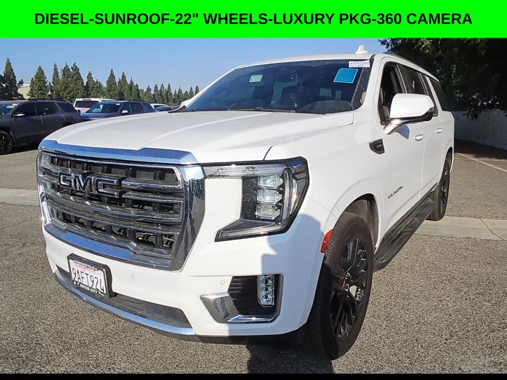 Used 2022 GMC Yukon XL SLT w/ SLT Luxury Package RWD video 1