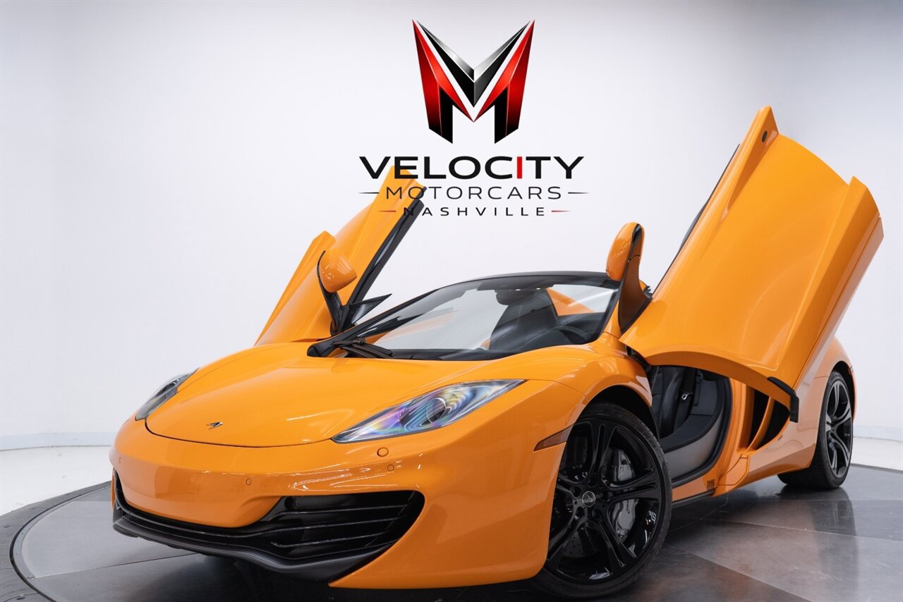 Used 2014 McLaren MP4-12C Spider RWD image 1