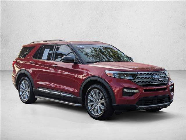 Used 2020 Ford Explorer Limited w/ Class III Trailer Tow Package RWD image 3