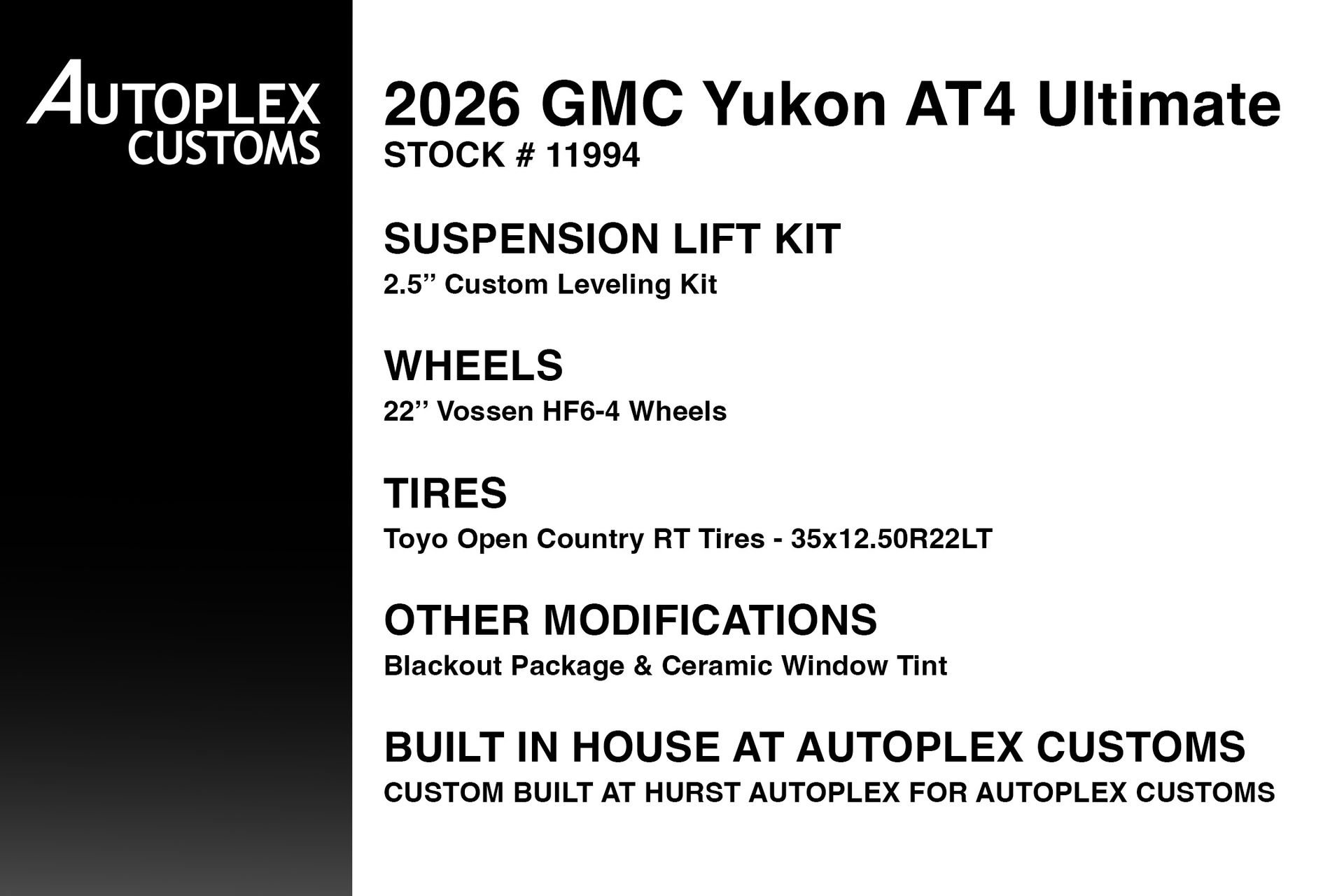 Used 2026 GMC Yukon AT4 Ultimate AWD/4WD image 2