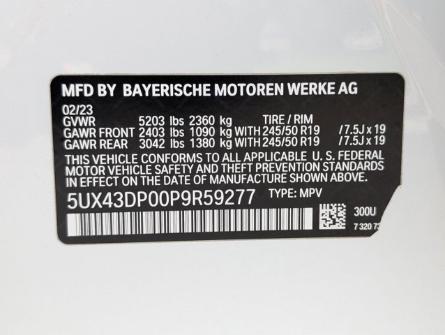 Used 2023 BMW X3 sDrive30i w/ Convenience Package image 20