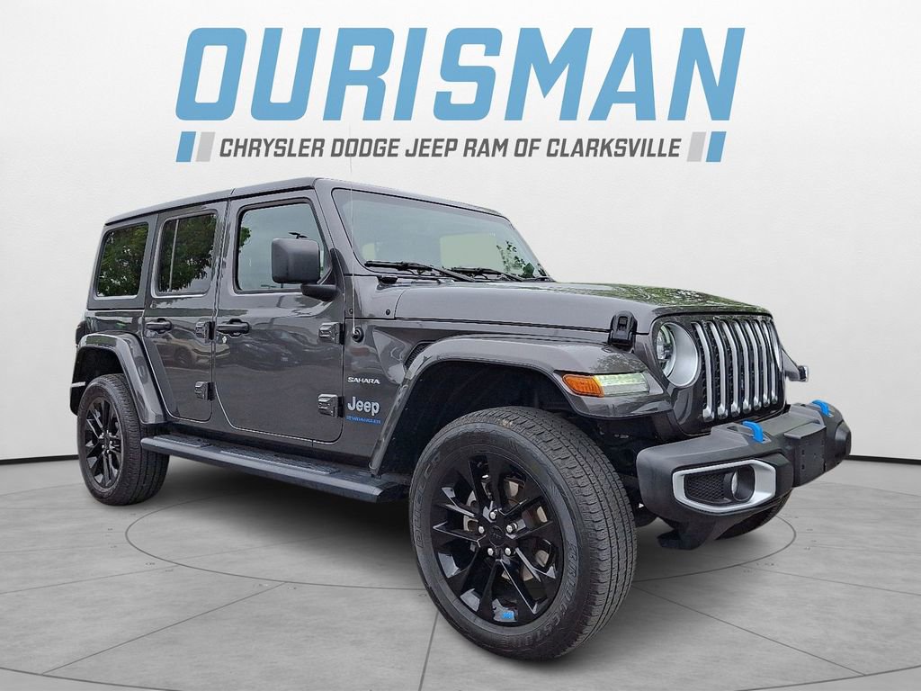 Used 2023 Jeep Wrangler Unlimited Sahara w/ Cold Weather Group AWD/4WD image 1