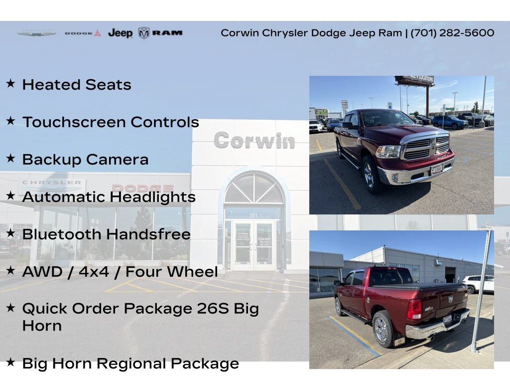 Used 2019 RAM 1500 Big Horn AWD/4WD image 8