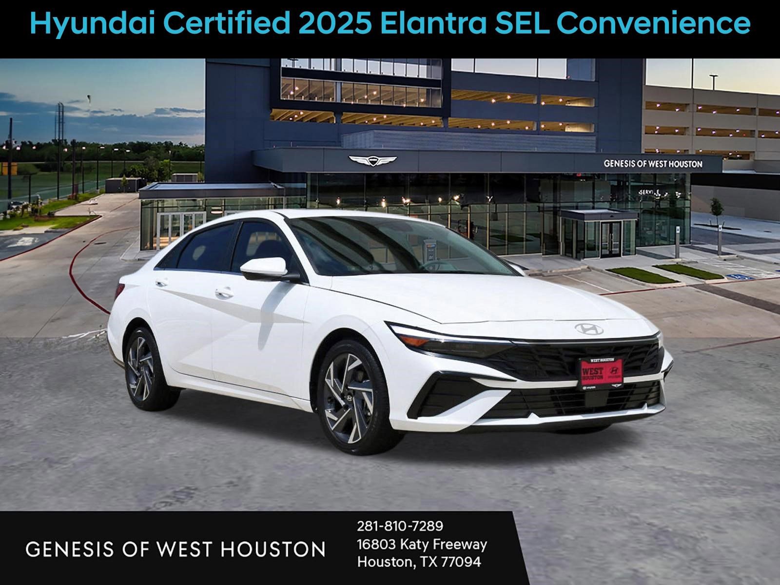 Certified 2025 Hyundai Elantra SEL FWD image 1