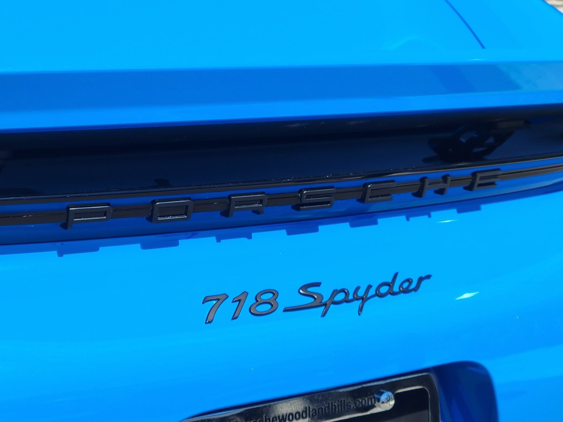 Certified 2023 Porsche 718 Boxster Spyder RWD image 28
