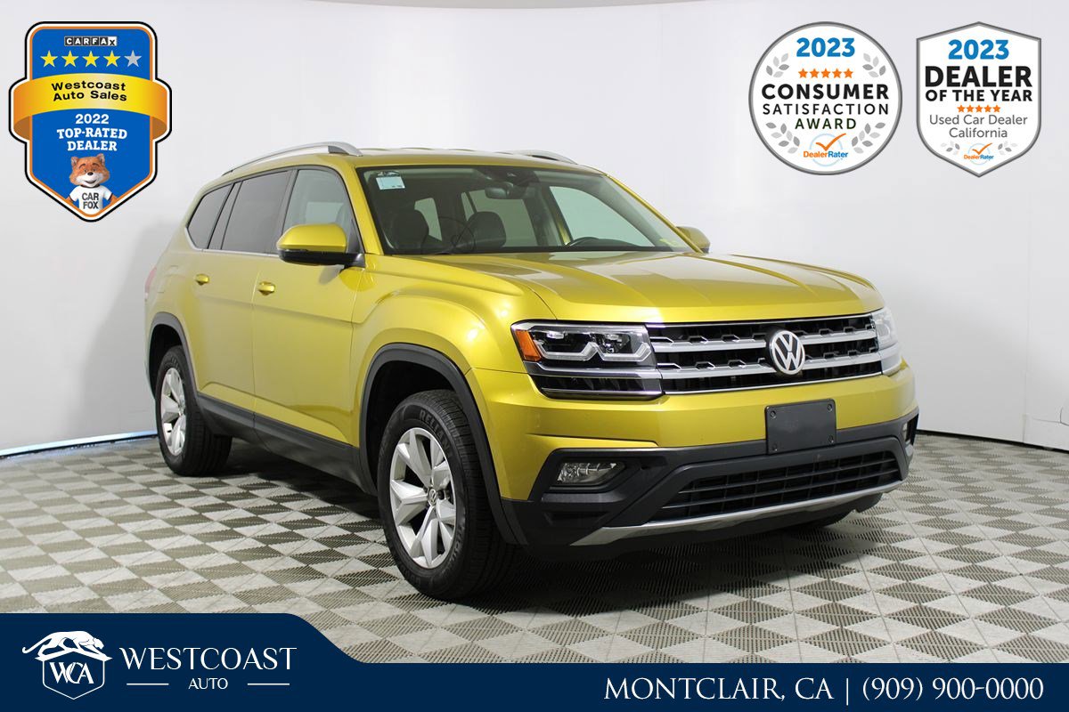 Used 2018 Volkswagen Atlas SE