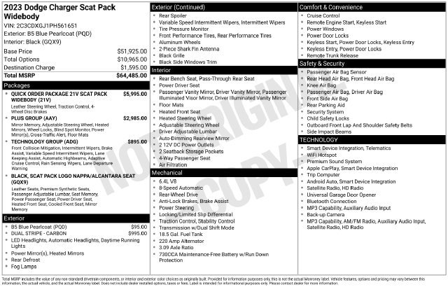 Used 2023 Dodge Charger Scat Pack RWD image 7