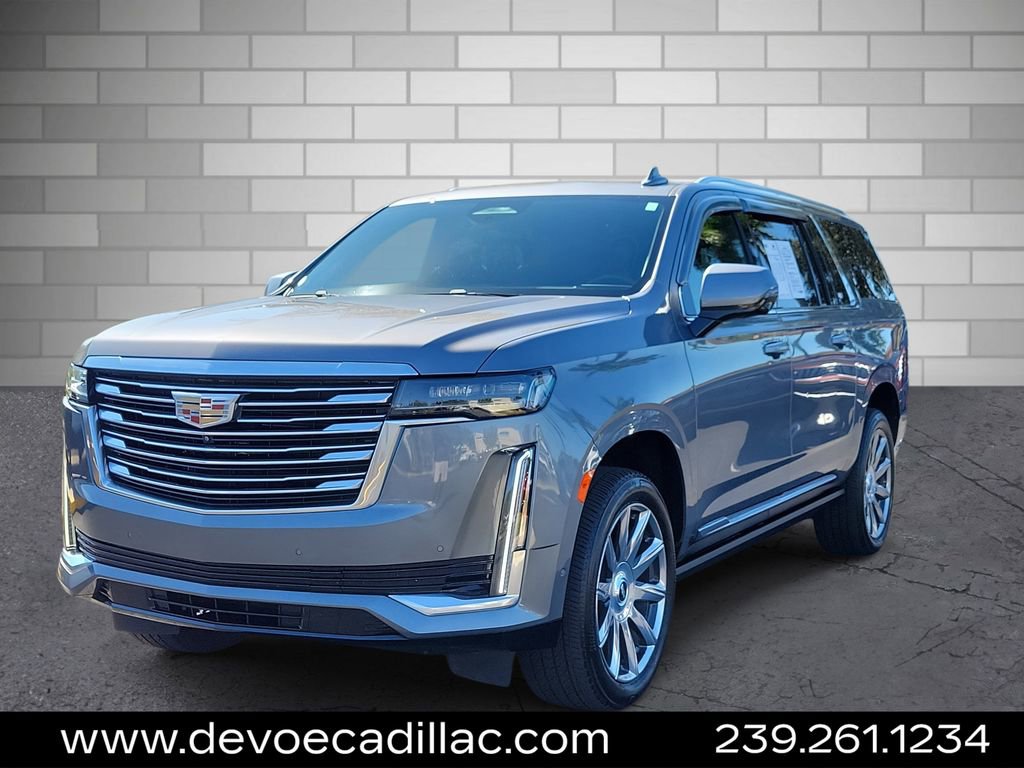 Certified 2021 Cadillac Escalade ESV Premium Luxury Platinum
