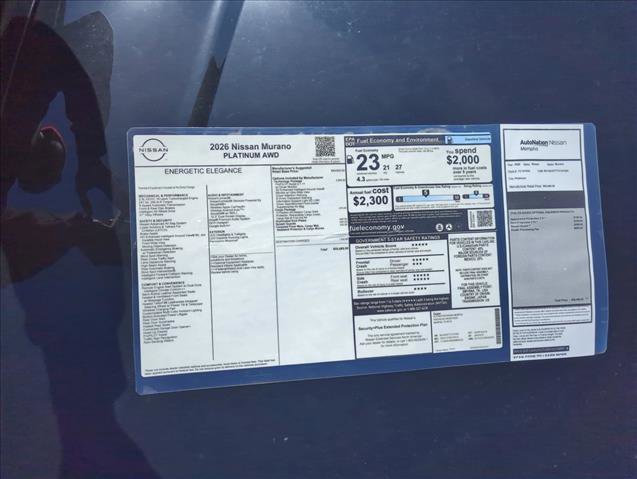 New 2026 Nissan Murano Platinum w/ Technology Package image 22