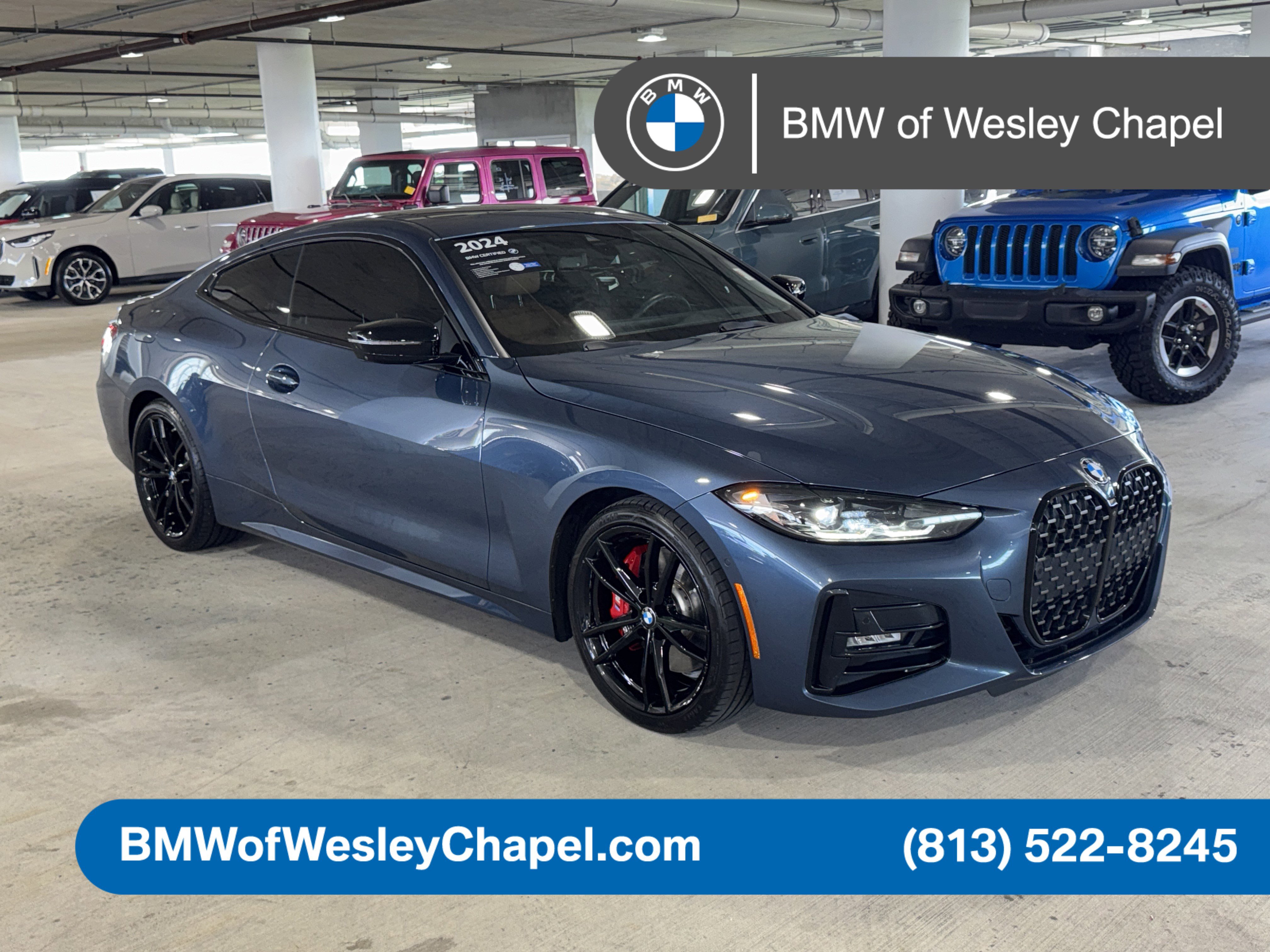 Used 2024 BMW 430i Coupe w/ M Sport Package RWD image 1