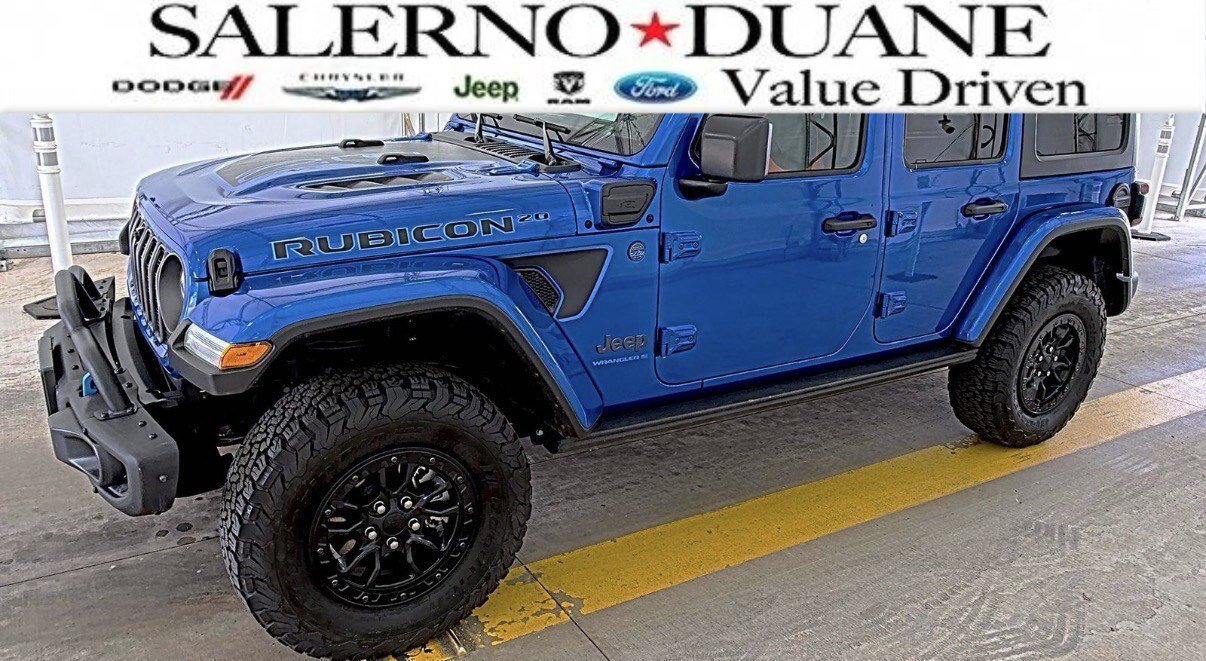 Certified 2023 Jeep Wrangler Unlimited Rubicon 4xe AWD/4WD image 1