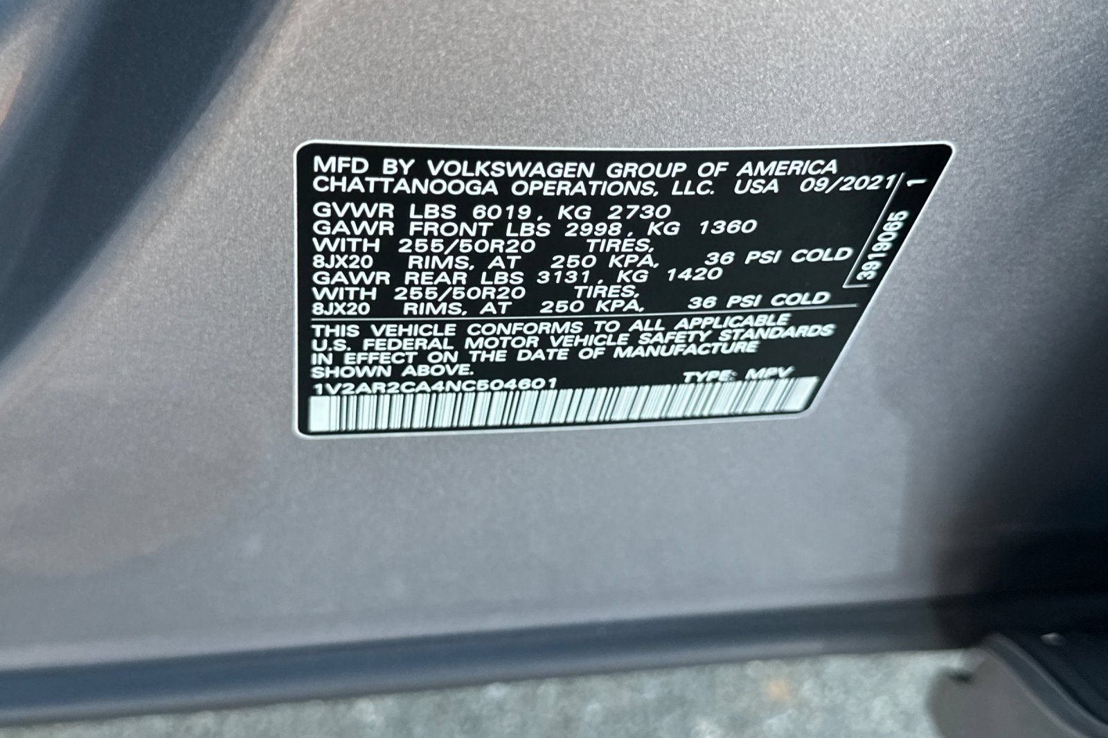 Used 2022 Volkswagen Atlas SEL R-Line AWD/4WD image 29