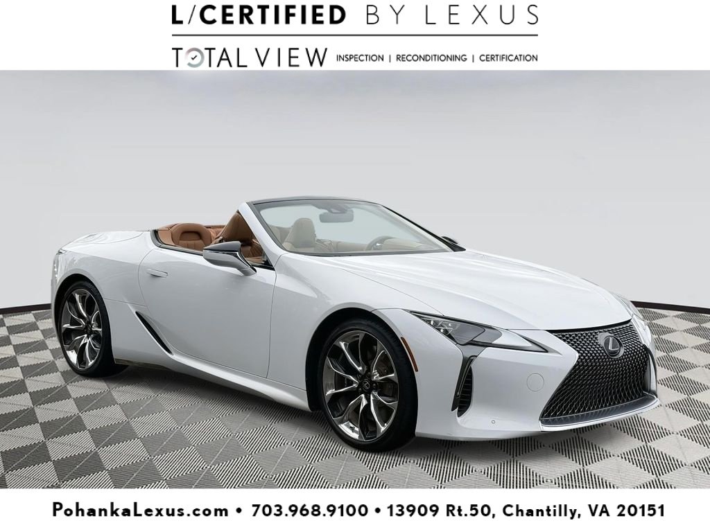 Used 2021 Lexus LC 500 Convertible w/ Touring Package