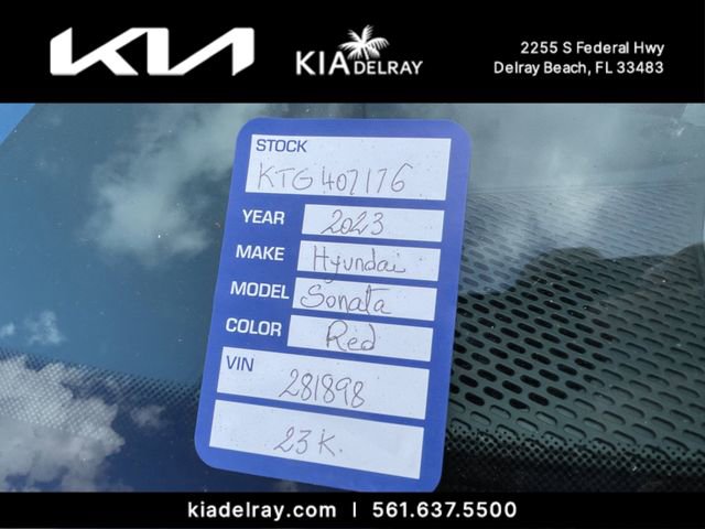 Used 2023 Hyundai Sonata Limited w/ Cargo Package image 5