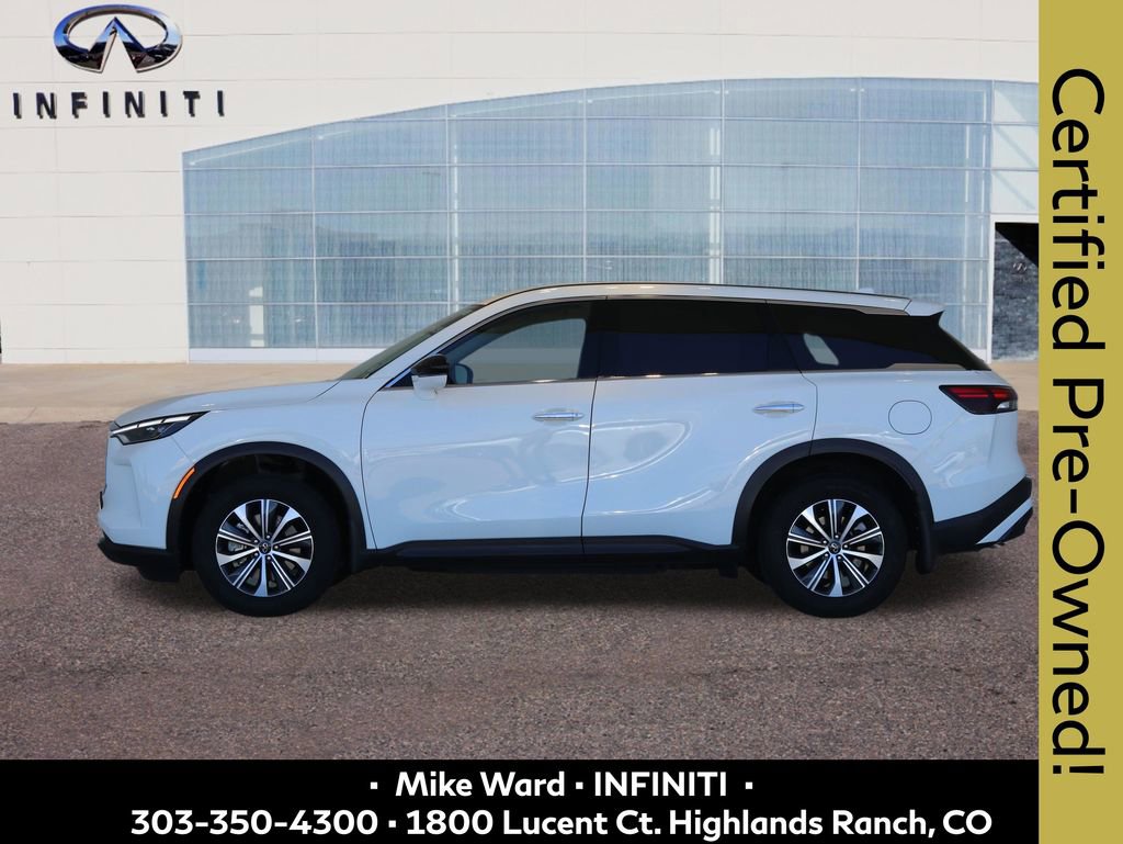 Certified 2025 INFINITI QX60 Pure w/ Cargo Package AWD/4WD video 2