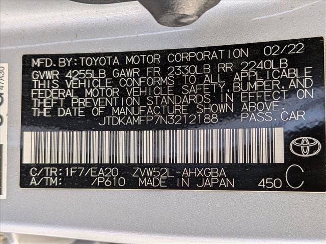 Used 2022 Toyota Prius Prime XLE FWD image 21